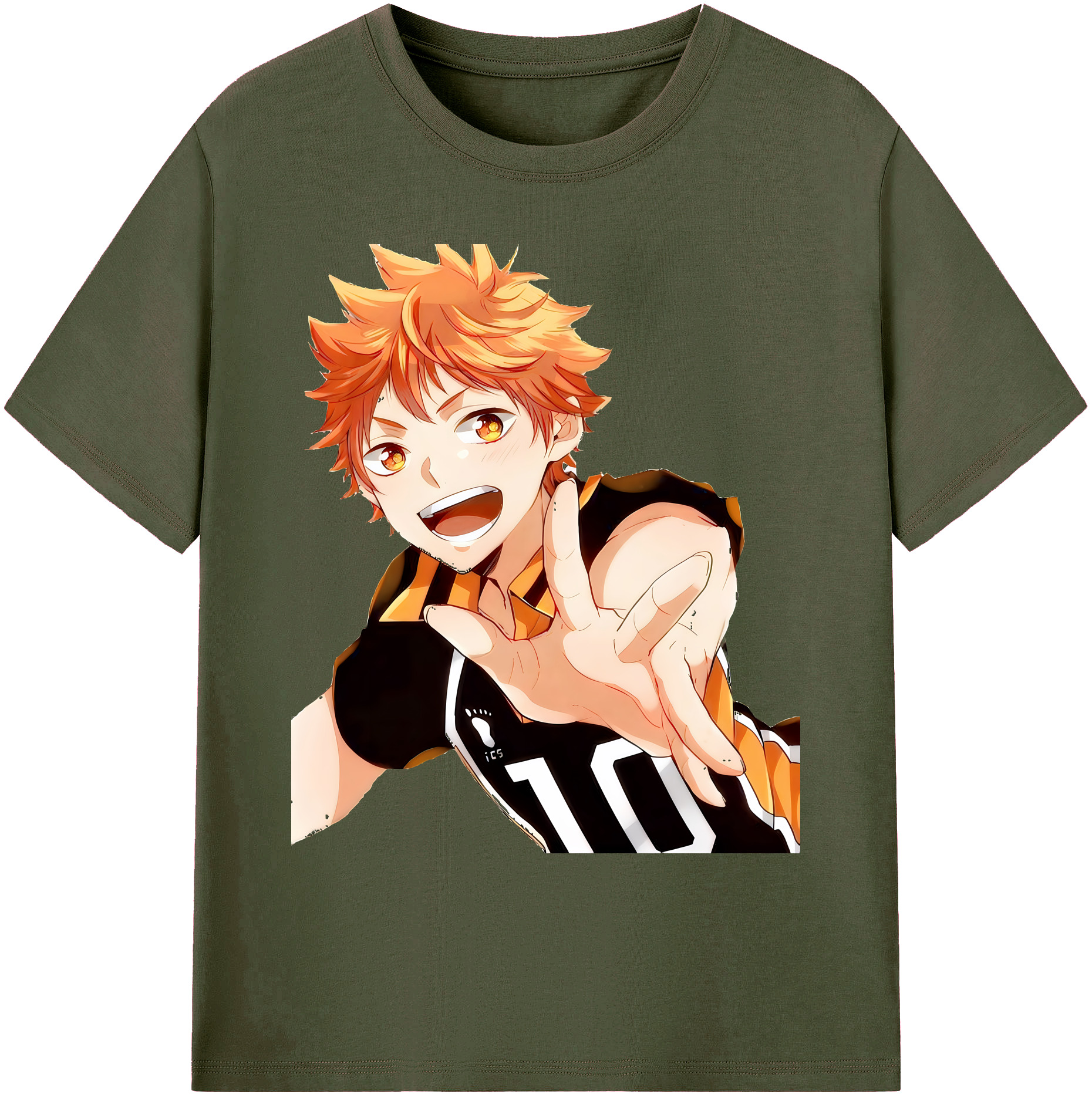 （画像用） ハイキュー!! Haikyu!! 綿100％ メンズ半袖Tシャツ｜肌触りやわらか＆通気性
